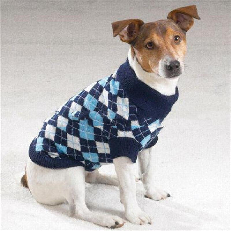 Pet Pawsome Knitted Dog Sweater - Cozy and Stylish Pet Clothing for All Seasons