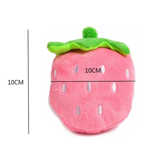 Donuts Toys for Pet Cats Dogs Squeaker Plush Toysdurable Dog Products Squeak Toys for Small Dogs Puppy Pet Products TY0067