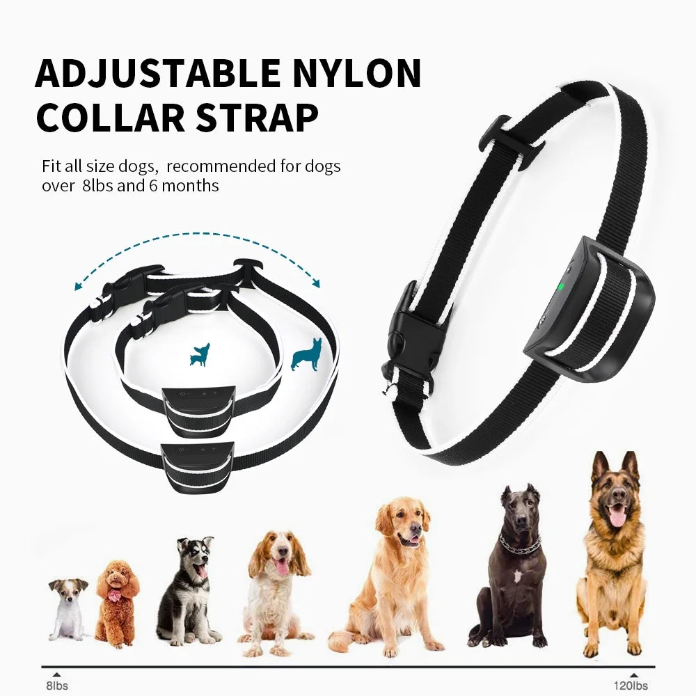 Small Dog Bark Collar, No Bark Collars anti Barking Collar for Small Dogs Small Most Humane Stop Barking Collar Rechargeable Bark Collar with 7 Sensitivity and Intensity Beep Vibration Black